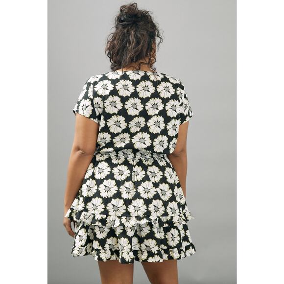New Peter Som for Anthropologie Penelope Mini Floral Cotton Dress $168 MEDIUM - Picture 6 of 8